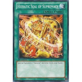 Yu-Gi-Oh! - Hieratic Seal of Supremacy (GAOV-EN057) - Galactic Overlord - Unlimited Edition - Common by Yu-Gi-Oh!
