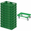 10 Euro Containers, L x W x H 600 x