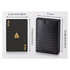 PMLAND Black - Gold Waterproof Playing Poker Cards - Poker