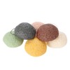 6 Color Water Drop 100% Konjac Wash Face Flutter Natural