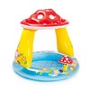 INTEX 57114EP Mushroom Baby Pool: Built-In Mushroom Shade – Soft