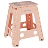 Inspired Living 18" Step Stool, Folding Step Stools for Adults,