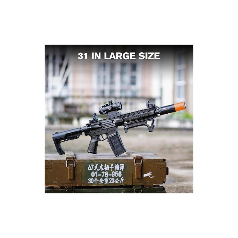 JellyBullet Automatic Blaster 820248 Nylon Body 170 FPS Automatic Repeating
