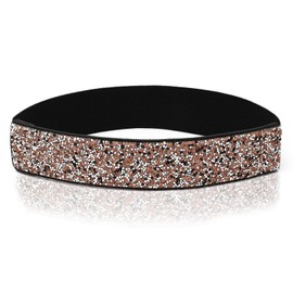 NiceYnn Women Sparkle Rhinestone Belt 5cm Wide Elastic Waist Belts - Bling Glitter Crystal Wide Stretch Cinch Waistband Fashion Cincher for Dress Jumpsuit Shirt Coat
