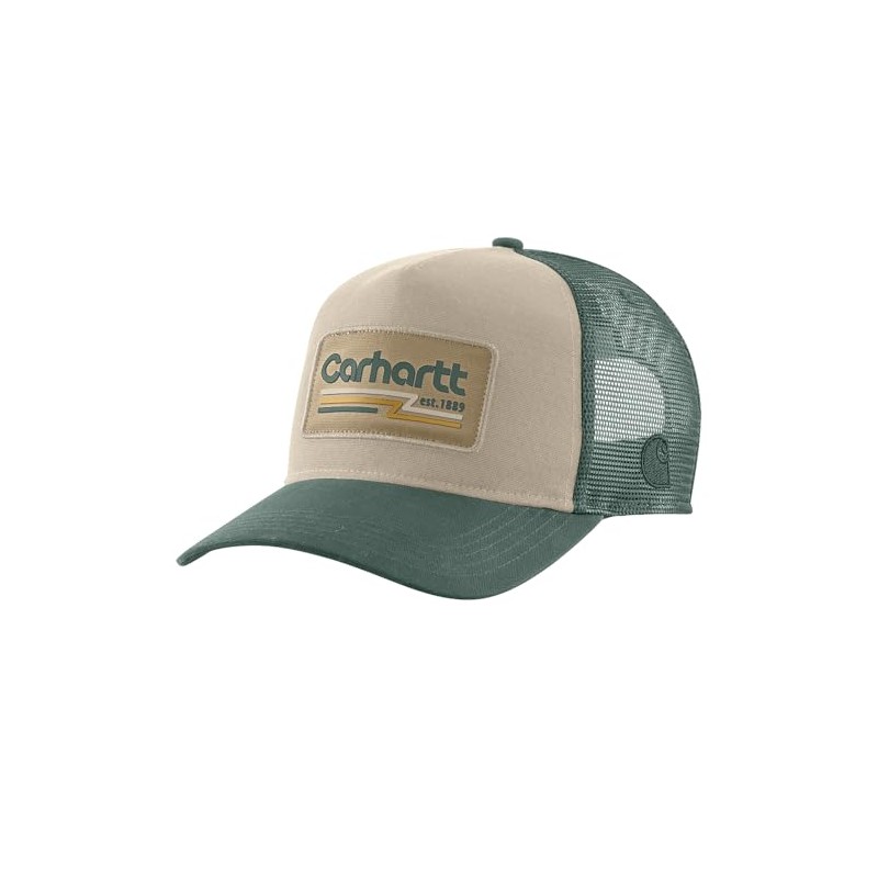 Canvas Mesh-Back 1889 Patch Cap