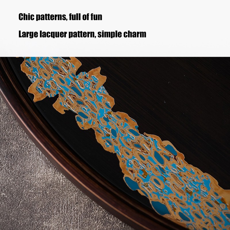 Bamboo Tea Tray Japanese Simple Novel Beautiful Resin Walnut Tea