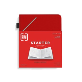 TRU RED Large Starter Journal, Red, 2/Pack (TR58414VS)
