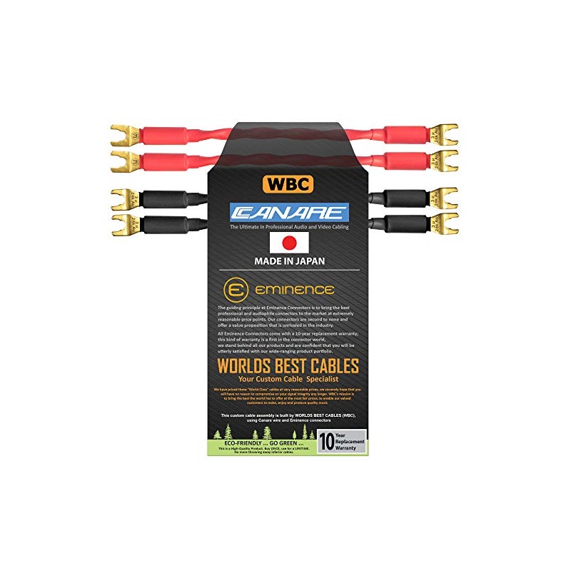 4 Units - 15 CM - Canare 4S11 – Audiophile