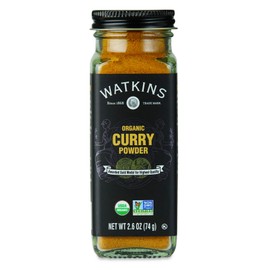 Watkins Organic Curry Powder, Non-GMO, Kosher, 2.6 Ounce Jar, 1-Pack