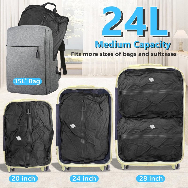 Dobaly Professional Vacuum Bags for Travel, IP67 Reusable, Compression Bags
