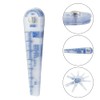 Tebbomp Plastic Feeler Gauge 0.05-1mm Thickness Measuring Tools 13 in