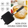 Gavigain Ridge Monkey, Frying Pan,Double Sided Frying Pan, Non-stick Premium