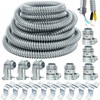 (1/2" Dia * 50 Feet) Yariwiz Flexible Steel Electrical Conduit