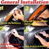 Overun Front Side Marker Fender Bumper Replacement Reflector Smoked Lens