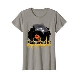 Black Woman Mastered It Graduation 2026 Proud Graduate Gift T-Shirt