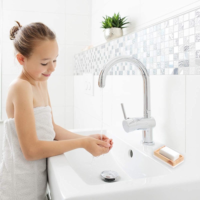 Plastic Soap Dish, Soap Holder, Soap Dishes for Bathroom with
