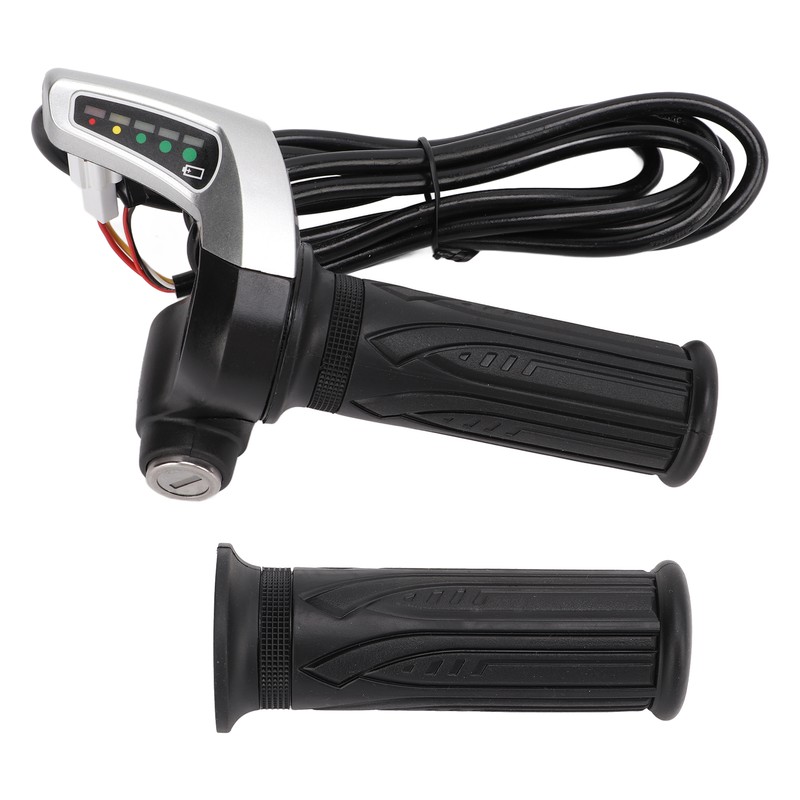 1 Pair Electric Bike Throttle Grip Universal Electric Scooter Wire