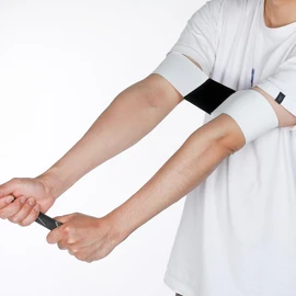 QUARKZMAN Golf Swing Trainer Aid, Swing Wrist Swing Alignment Corrector Posture Corrector Belt Swing Posture Arm Corrector Golf Swing for Beginners, White