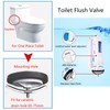 T Tulead Toilet Push Button Valve Replacement Flush Toilet Dual