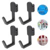TOVINANNA 20pcs Plastic Pegboard Hooks, J Display Hook, Shelf Hanger