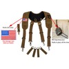 MELOTOUGH Metal Hook Tactical Suspenders for Duty Military Belt Harness