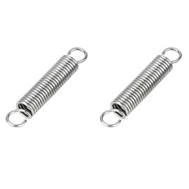 2PCS Extended Compressed Springs,Double Hook Tension Spring 110MM,Stainless Steel Dual Hook Torsion Spring,Tension Spring for Machinery,Furniture