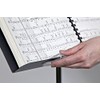 Clear Music Clips Sheet Music Holder for Music Stand, Durable