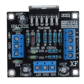 Stereo Power Amplifier Board High Accuracy Excellent Sound Quality Dual Channel Low Distortion Amplifier Board for Home