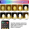 Brightown E26 Rechargeable Light Bulb 3 Color + 9 RGB