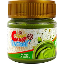 Pistachio Butter Spreadable Cream, 7.75 oz (220 gr) in Glass Jar, Rich & Nutty Pistachio Cream Spread for Knafeh and Dubai Chocolate, Chocolate Bars, Paste, Halal, Vegan