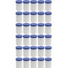 30 75ml Salve Tin Containers Cream/Ointment Kruke High Capacity with