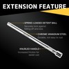Hugwish Socket wrench extension 1/2 inch, 1/2 inch extension 250