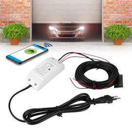 Türfernbedienung, WiFi-Garagenöffner, Garagentoröffner-Fernbedienung, kompatibel mit Alexa, Google Assistant(100-240V European Standard)