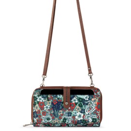 Sakroots Smartphone Crossbody Purse - Women's Cellphone Bag & Wallet For Everyday - Convertible Wristlet With Zipper