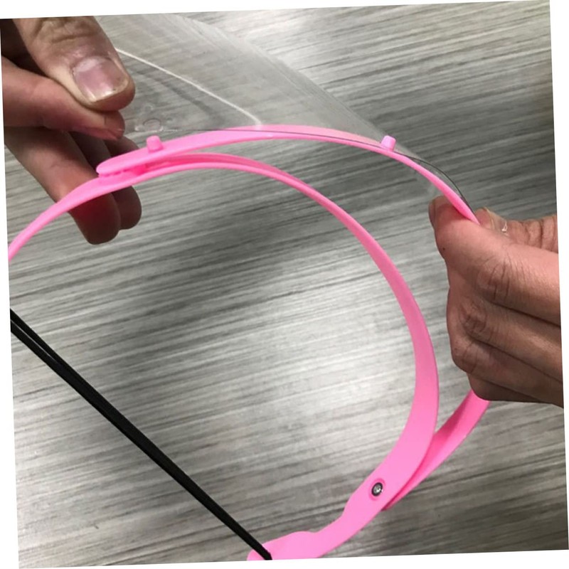 SHOWERORO 2Pcs Full Face Mask Anti-Fog Skin Protection for Home