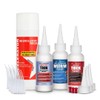 STARBOND 2 oz Thin Medium Thick CA Glue with 6