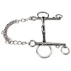 Stainless Steel Horse Pelham Bit Gnaw Resistant Ease of Control