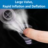 YOUXIU Neck Pillow Inflatable Travel Pillow Compact Neck Pillow Ergonomic