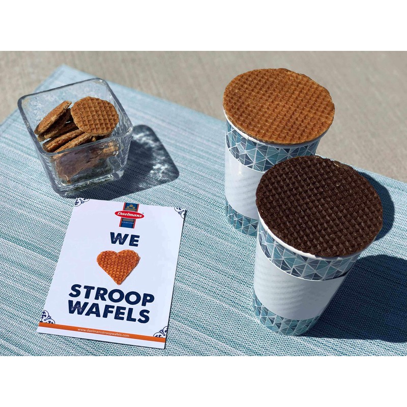 Daelmans Chocolate Caramel Stroopwafels - Chocolate Stroopwafel Caramel, Stroop Waffles,