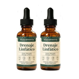 Mayaverra Drenaje Linfático  Gotas Naturales, 2 FL OZ (2PCS120ML)                                                                                     