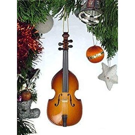 Broadway Upright Bass Musical Instrument Ornament 5 Inches