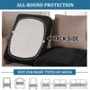 Sofa Cushion Covers, Sofa Cushion Covers Stretchy Velvet Replacement Pillow
