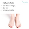 MEDOSAN Set of 2 Gel Hallux Protectors for Left and
