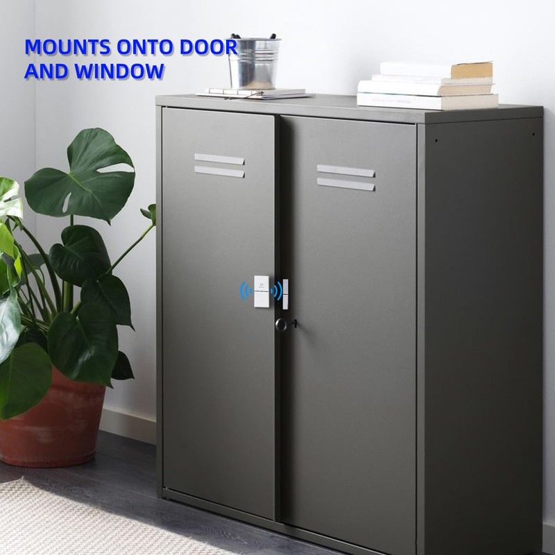 ANTELA WLAN Smart Door Window Sensor, Door & Window Alarm,