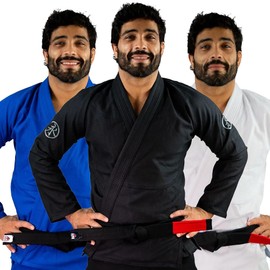KeikoSports Ultra Light bjj Gi | Brazilizan Jiu Jitsu Gi | Handcrafted in Brazil (Black, A2L)