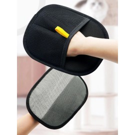 Unbranded 2x Electrostatic Pet Hair Removal Gloves Brush , Double-sided Pet Grooming Glove