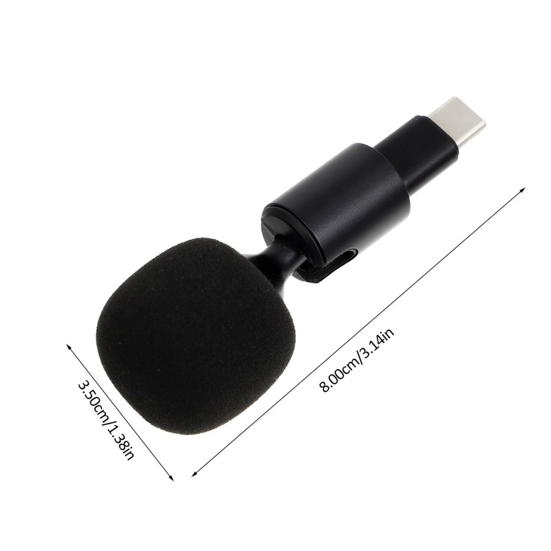 Mobestech Live Streaming Gaming Microphone USB c Plug Speaker Bendable