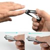 QYLHH Nail Clippers Manicure Set Anti Splash Fingernail Cutter Pedicure
