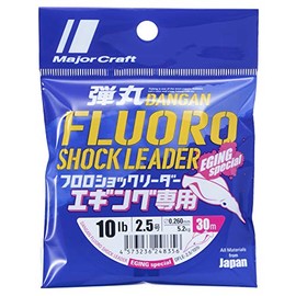 Major Craft DFLE 2.5/10lb Bullet Fluoro Shock Leader Line for Bait Trees