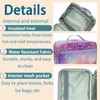 Kulle Lunch Box for Girls, Insulated Space Theme Lunch Bag,